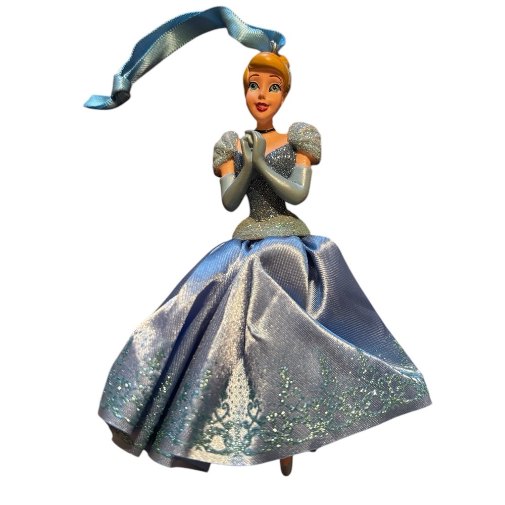 Disney 5” Cinderella 3D Character Plastic Cloth Christmas Tree Ornament @2018